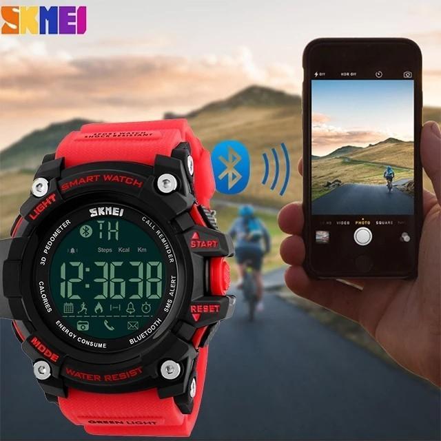 SKMEI 1227 แท้ นาฬิกาแฟชั่น สินค้าใหม่คุณภาพ 100% Original Smart Watch for Men & Women สินค้าพร้อมส่ง แถมกล่องฟรี (มีบริการเก็บเงินปลายทาง) R-044
