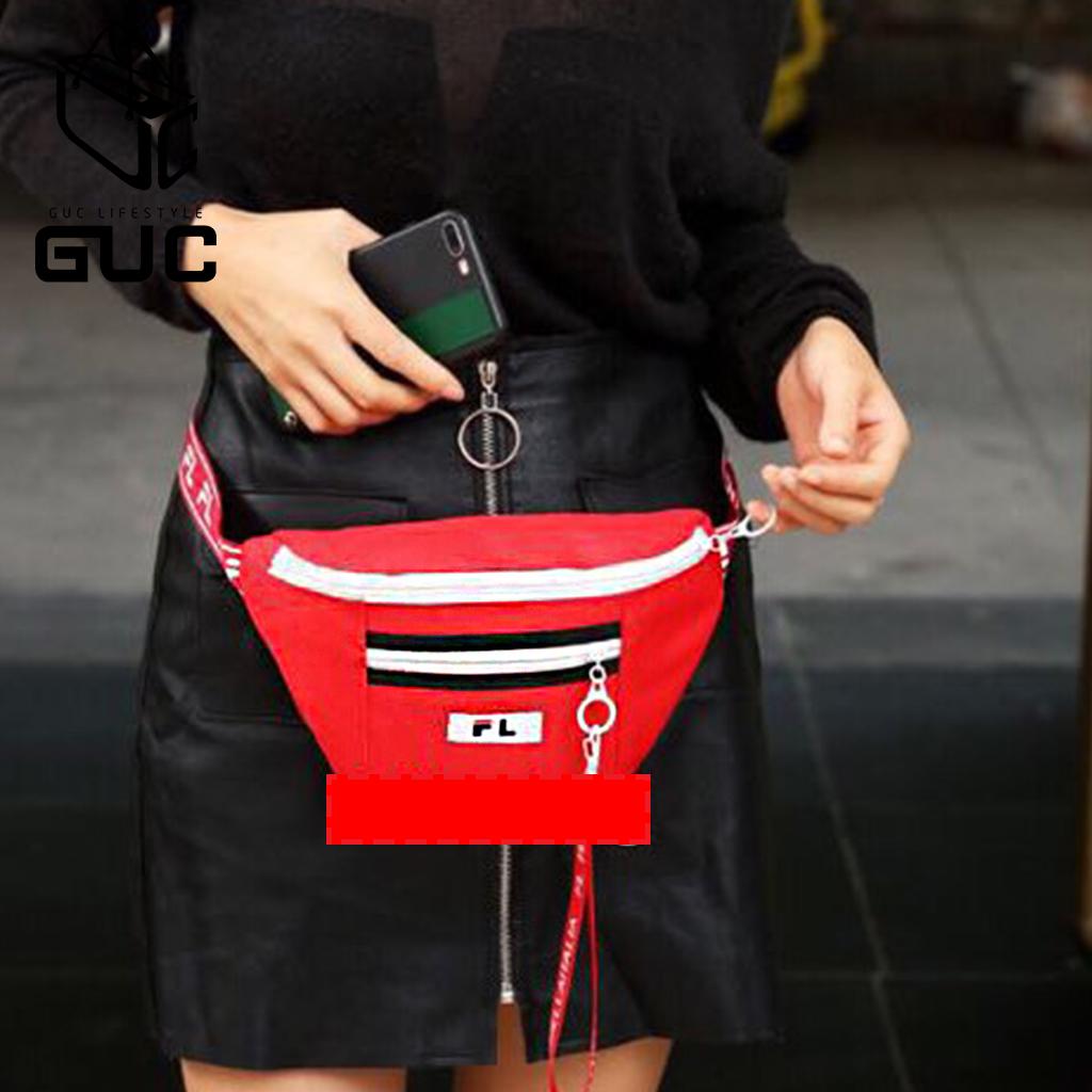 GUC SELECTEDกระเป๋าคาดอกและเอวFLสีสันน่ารัก (B717)