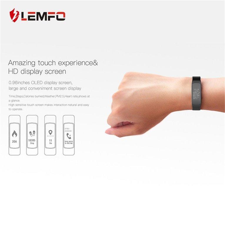 LEMFO I6HR Pedometer อัตราการเต้นหัวใจสร้อยข้อมือสมาร์ทสำหรับแอนดรอยด์สำหรับ iOS LEMFO I6HR Pedometer อัตราการเต้นหัวใจสร้อยข้อมือสมาร์ทสำหรับแอนดรอยด์สำหรับ iOS