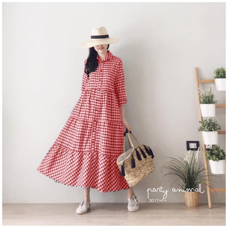 TW3017 Maxi dress ลายสก๊อต ปกเชิ้ตแขนยาว **สอบถามก่อนสั่งซื้อ** TW3017 Maxi dress ลายสก๊อต ปกเชิ้ตแขนยาว **สอบถามก่อนสั่งซื้อ**