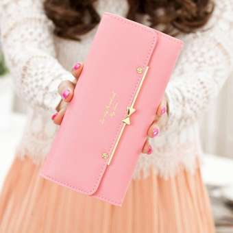 Maylin Bags กระเป๋าสตางค์ใบยาว กระเป๋าเงินผู้หญิง กระเป๋าสตางค์ ผู้หญิง รุ่น MW-002 (สีชมพู) Maylin Bags กระเป๋าสตางค์ใบยาว กระเป๋าเงินผู้หญิง กระเป๋าสตางค์ ผู้หญิง รุ่น MW-002 (สีชมพู)