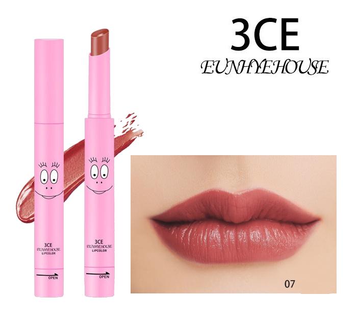 ลิปสติก 3CE BARBAPAPA EUNHYE HOUSE LIP COLOR ลิปสติกเนื้อครีม