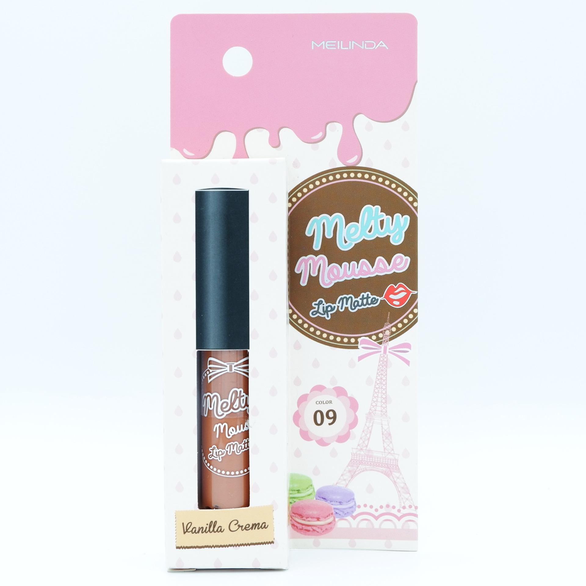 Mei Linda Melty Mousse Lip Matte MC2051 เมลินดา ลิปจิ้มจุ่ม ลิปกลอส ลิปสติกเนื้อแมท Mei Linda Melty Mousse Lip Matte MC2051 เมลินดา ลิปจิ้มจุ่ม ลิปกลอส ลิปสติกเนื้อแมท