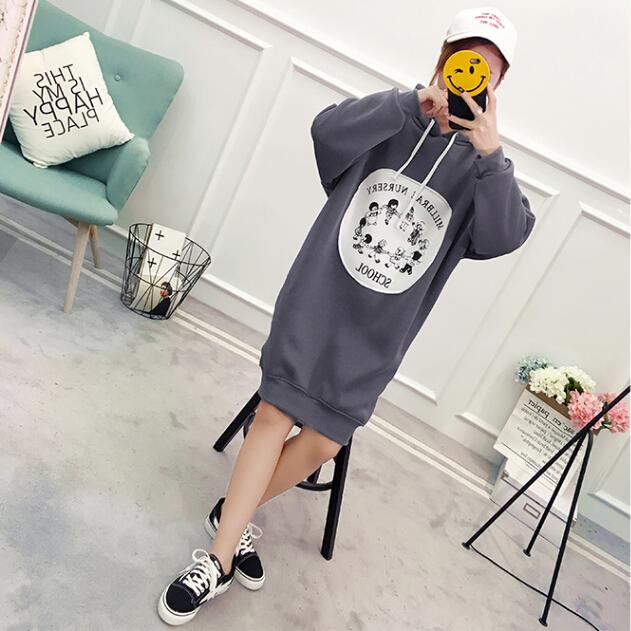 YYC เสื้อแฟชั่นตัวยาว แขนยาว มีฮู้ด รุ่น 2086