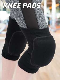 สนับเข่า สีดำ RCN (Rubber + Cotton + Nylon) สนับเข่า สีดำ RCN (Rubber + Cotton + Nylon)