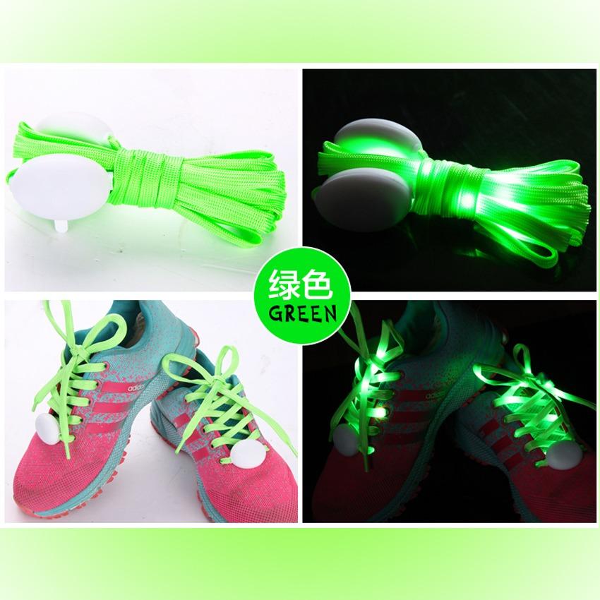 Inging-เชือกรองเท้า LED ไฟ 3 ระดับ 120cm (1คู่) Inging-เชือกรองเท้า LED ไฟ 3 ระดับ 120cm (1คู่)