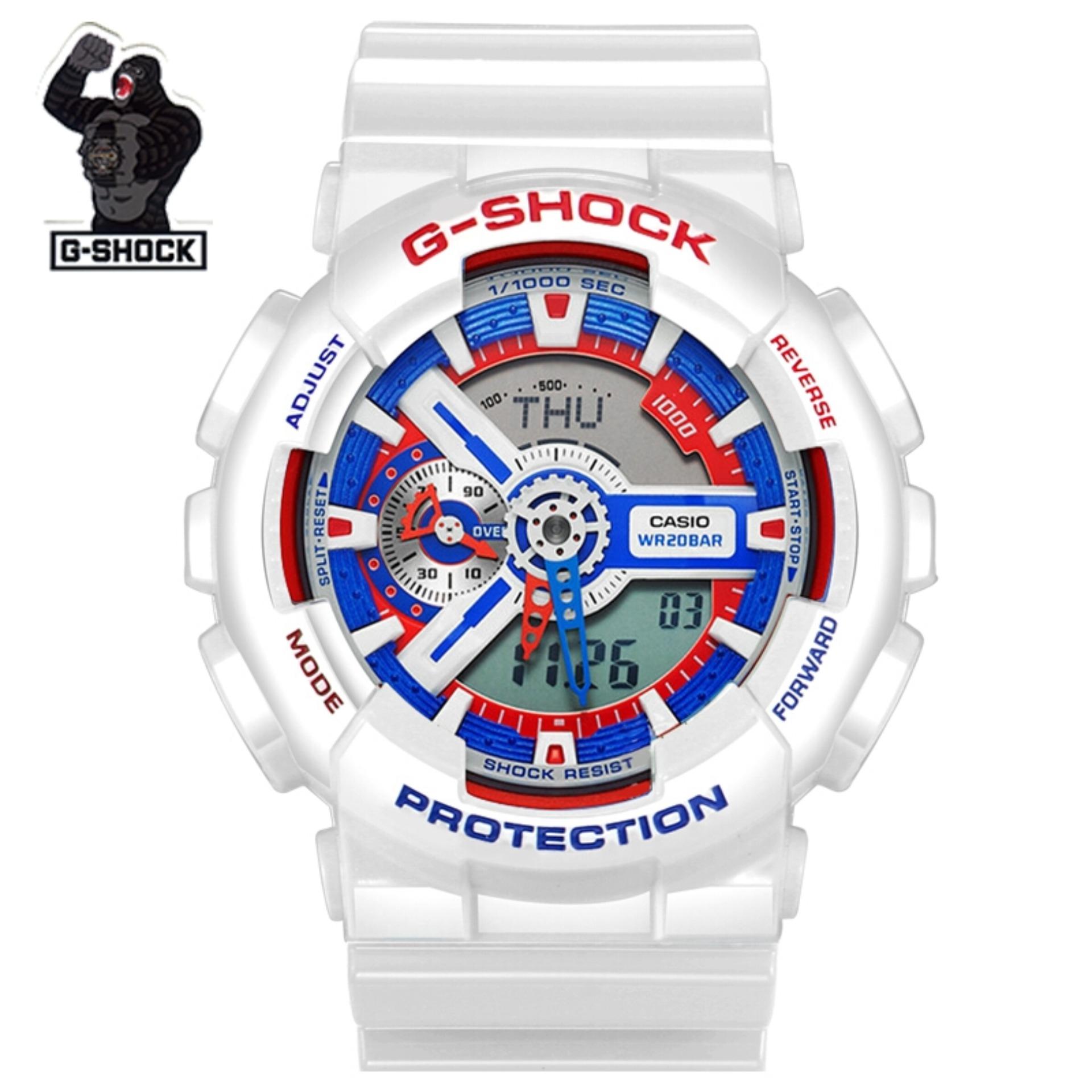 Casio G-Shock นาฬิกาข้อมือผู้ชาย รุ่น GA-100A-9A/GA-110AC-7A/GA-110CS-4A/GA-400CS-7A/GA-110TR-7Adr