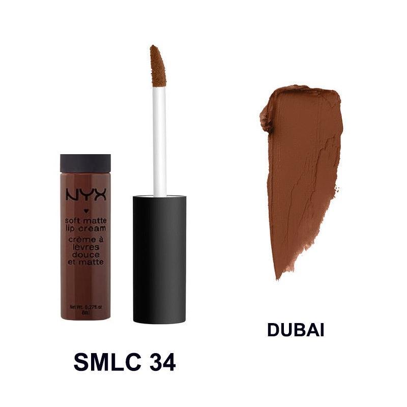 NYX Cosmetics Soft Matte Lip Cream Liquid Gloss Lipstick Long Lasting NYX Cosmetics Soft Matte Lip Cream Liquid Gloss Lipstick Long Lasting