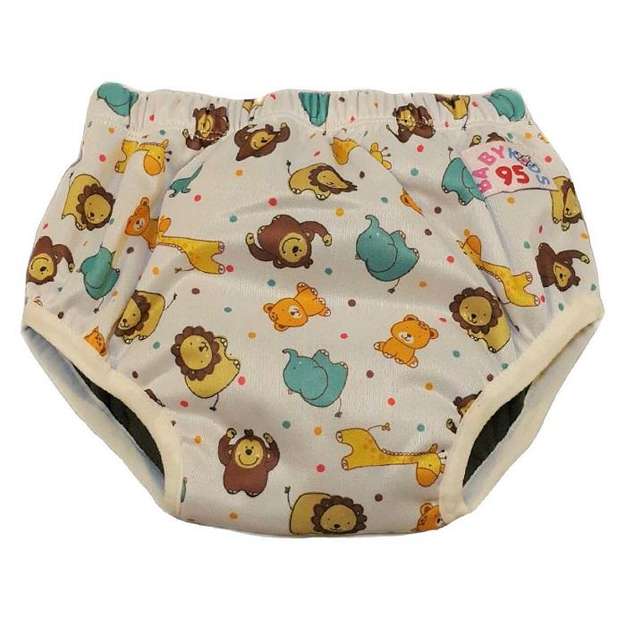 BABYKIDS95 Day Pant ชาโคล ผ้าอ้อมเอวสวม กันน้ำ BABYKIDS95 Day Pant ชาโคล ผ้าอ้อมเอวสวม กันน้ำ