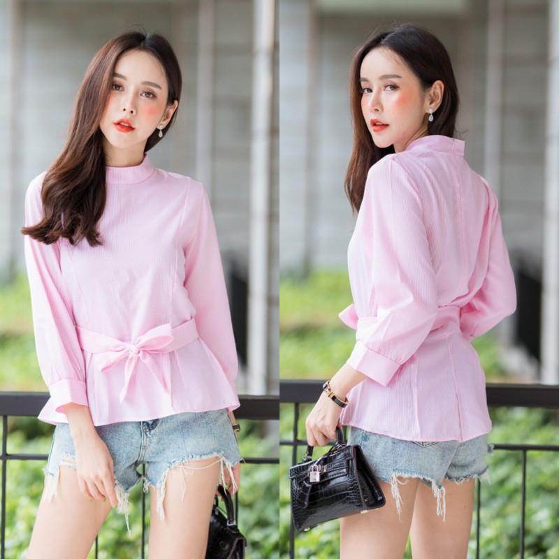 bynuchja shop เสื้อคอจีนเข้ารูปมีซิปหลัง bynuchja shop เสื้อคอจีนเข้ารูปมีซิปหลัง