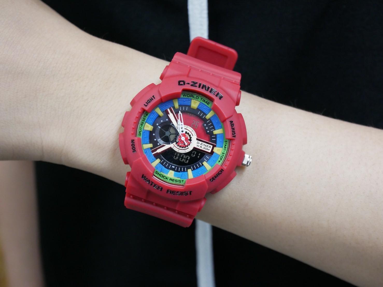 D-ZINER นาฬิกาข้อมือผู้หญิง กันน้ำ100% ใส่อาบน้ำได้ รับประกัน 1 ปี SPORT WOMAN's WATCHES แถมฟรี!! กล่องนาฬิกาเหล็ก ของแท้100% D-ZINER นาฬิกาข้อมือผู้หญิง กันน้ำ100% ใส่อาบน้ำได้ รับประกัน 1 ปี SPORT WOMAN's WATCHES แถมฟรี!! กล่องนาฬิกาเหล็ก ของแท้100%