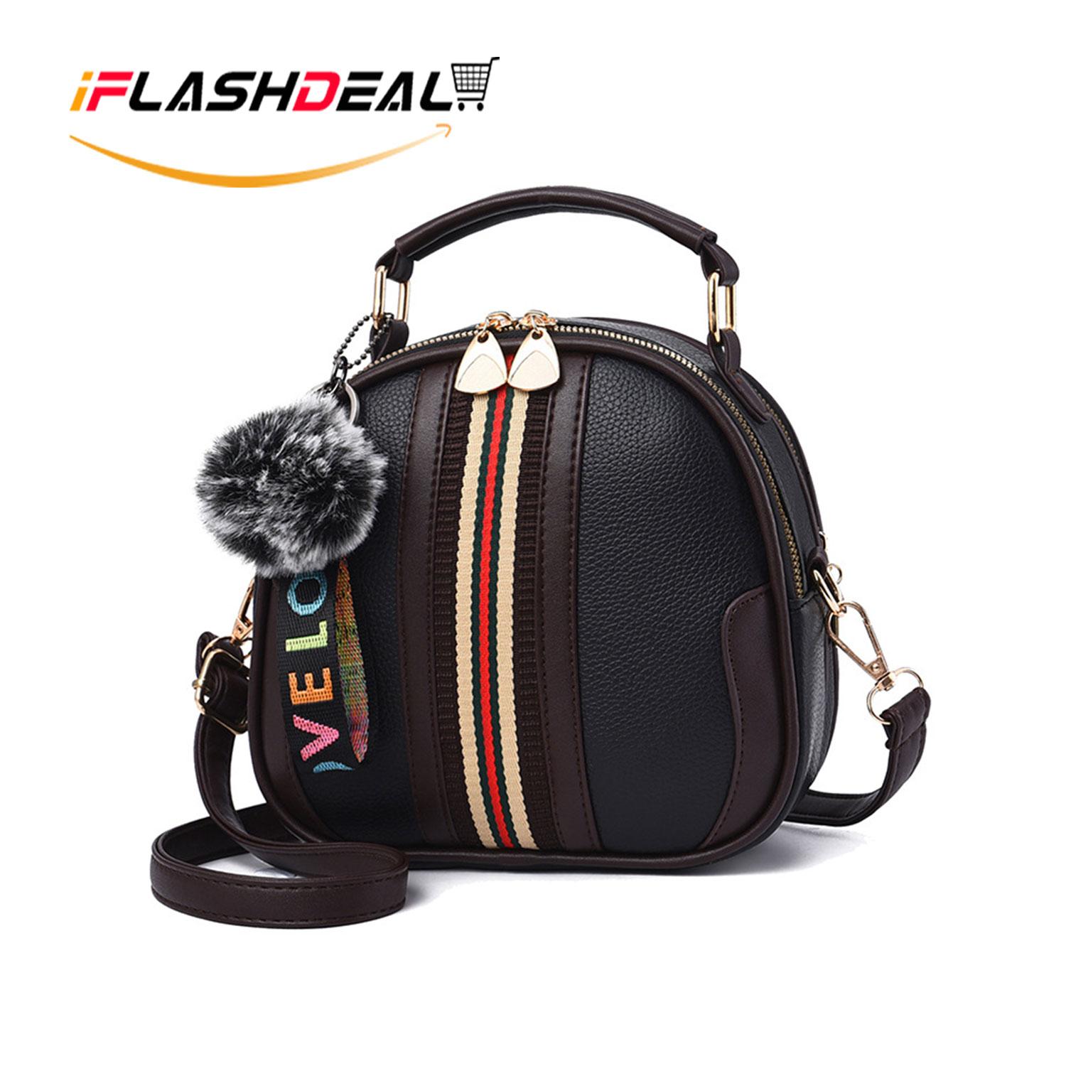 iFlashDeal กระเป๋าสะพายพาดลำตัว Leather Bag Tote Messenger Shoulder bag