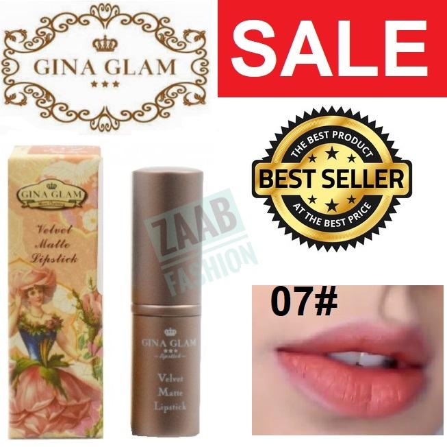 GINA GLAM Velvet Matte Lipstick G37 ของแท้ 100% (Zaab Fashion)ลิปจีน่าแกลมโทนสีนู้ด ลิปสติกเจ้าหญิง เนื้อนุ่ม ละมุน ไม่ตกร่อง ทาแล้วดูแพงเวอร์ ให้คุณเปลี่ยนลุคได้ทุกวัน สีนู๊ดยอดฮิตกำลังเป็นที่นิยม เข้ากับผิวคนไทย สวยแซ่บทุกสี GINA GLAM Velvet Matte Lipstick G37 ของแท้ 100% (Zaab Fashion)ลิปจีน่าแกลมโทนสีนู้ด ลิปสติกเจ้าหญิง เนื้อนุ่ม ละมุน ไม่ตกร่อง ทาแล้วดูแพงเวอร์ ให้คุณเปลี่ยนลุคได้ทุกวัน สีนู๊ดยอดฮิตกำลังเป็นที่นิยม เข้ากับผิวคนไทย สวยแซ่บทุกสี