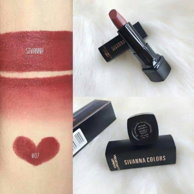 Sale SIVANNA COLORS VELVET MATTE LIPSTICK : HF4001