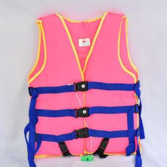 PPR เสื้อชูชีพเด็กโต เสื้อชูชีพ Life jacket รับน้ำหนักได้ 45 Kg รอบอก 26-30 นิ้ว ยาว 18 นิ้ว #4 พร้อมนกหวีด