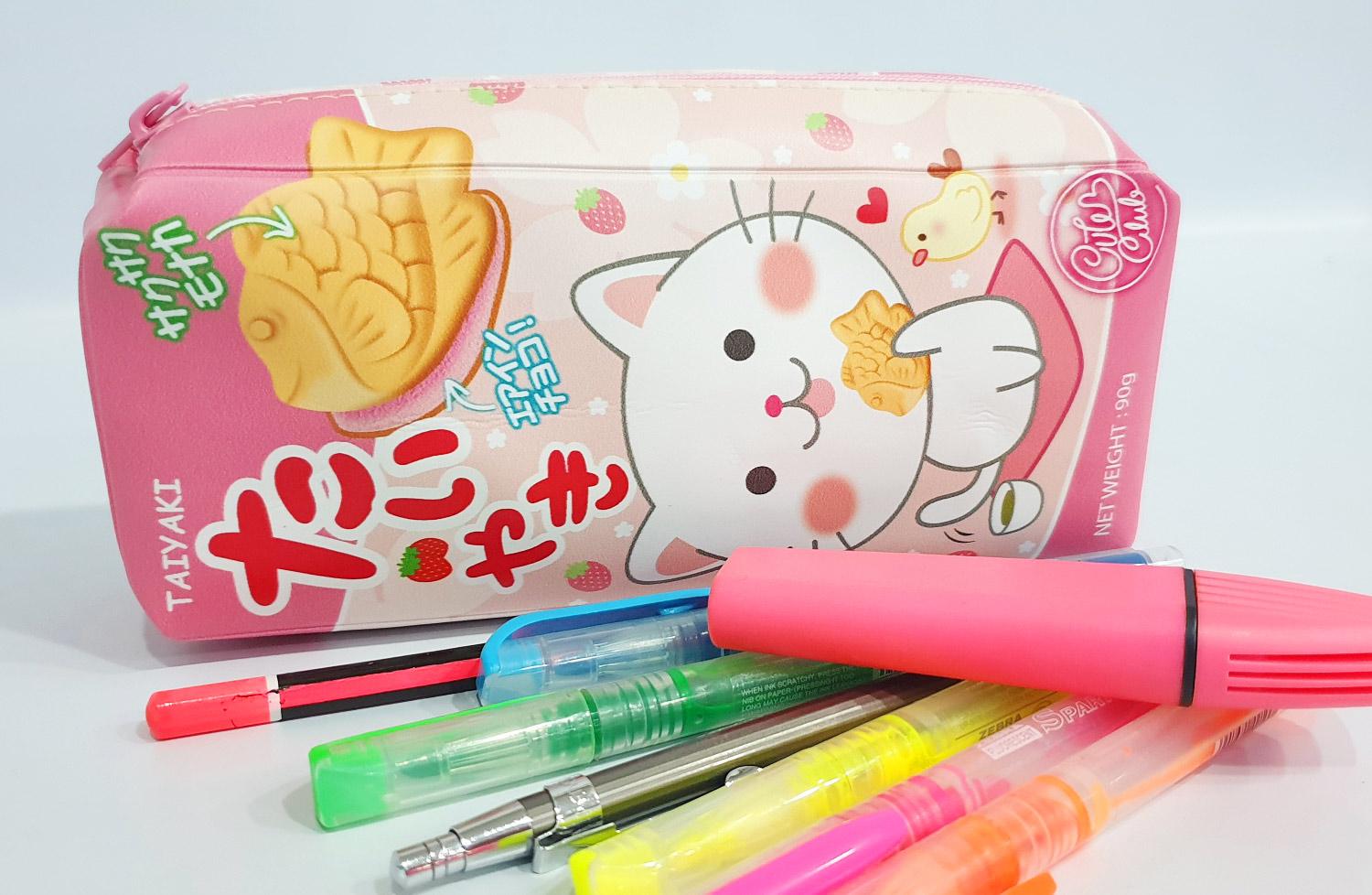 กระเป๋าดินสอ cute club ลายการ์ตูน น่ารัก