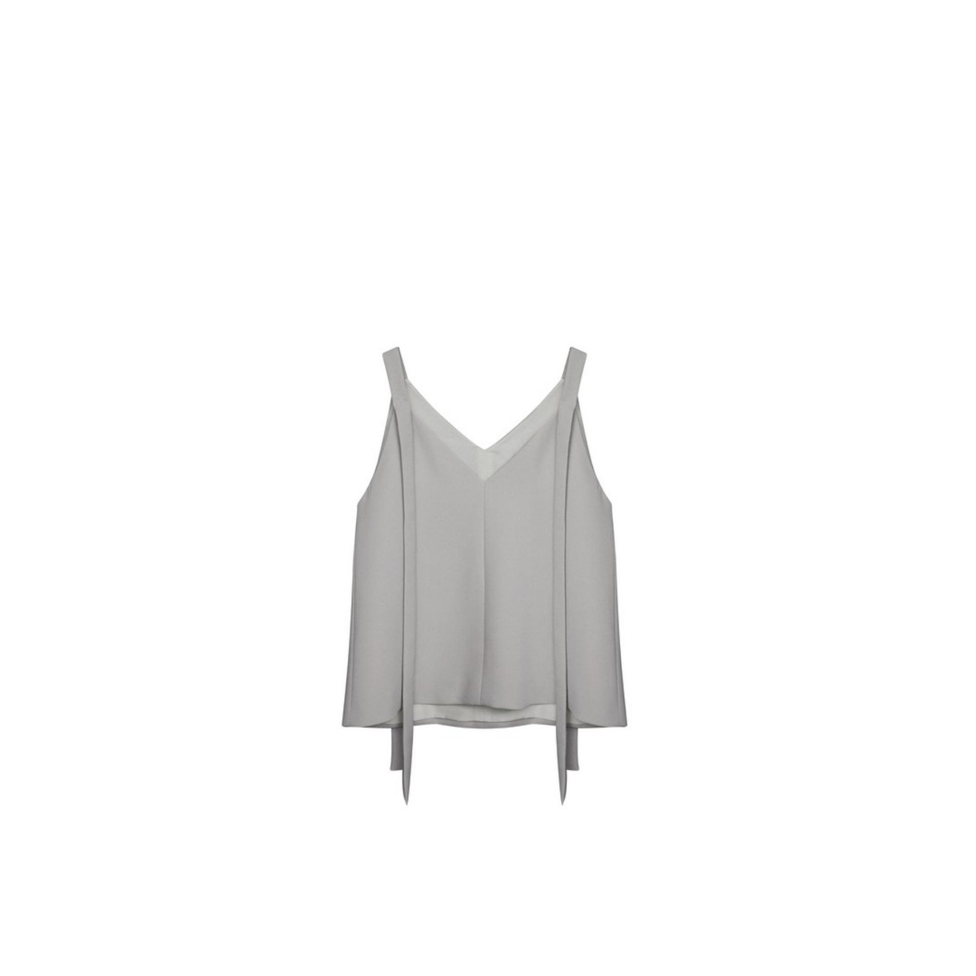 EVERYDAY APPARELS เสื้อสายเดี่ยวมีสาย สีเทา ผู้หญิง strap top- grey EVERYDAY APPARELS เสื้อสายเดี่ยวมีสาย สีเทา ผู้หญิง strap top- grey