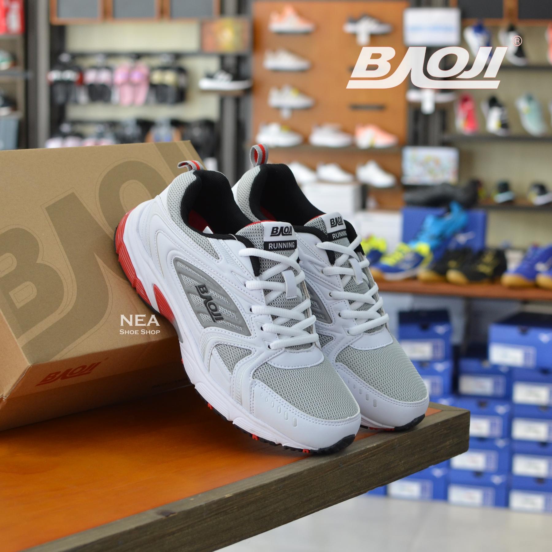 Baoji 246 Running Mesh รองเท้าผ้าใบผู้ชาย รองรับการวิ่ง