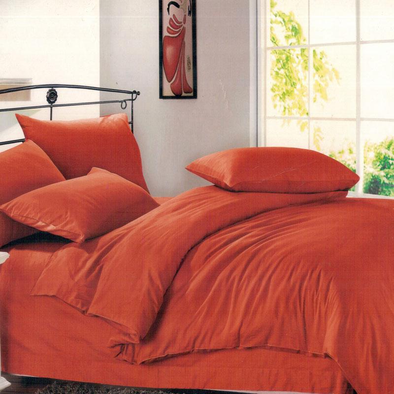 FD Premium ผ้าปูที่นอน ชุดผ้าปูที่นอน (ผ้าหนา)ขนาด 6 ฟุต 5 ชื้น (สีพื้น)