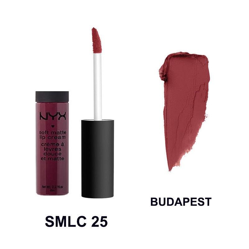 NYX Cosmetics Soft Matte Lip Cream Liquid Gloss Lipstick Long Lasting
