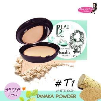 Beautii Be บิวตี้บี แป้งผสมรองพื้น เพิ่มทานาคา เอสพีเอฟ 30 พีเอ++ (T1 ผิวขาวอมชมพู)