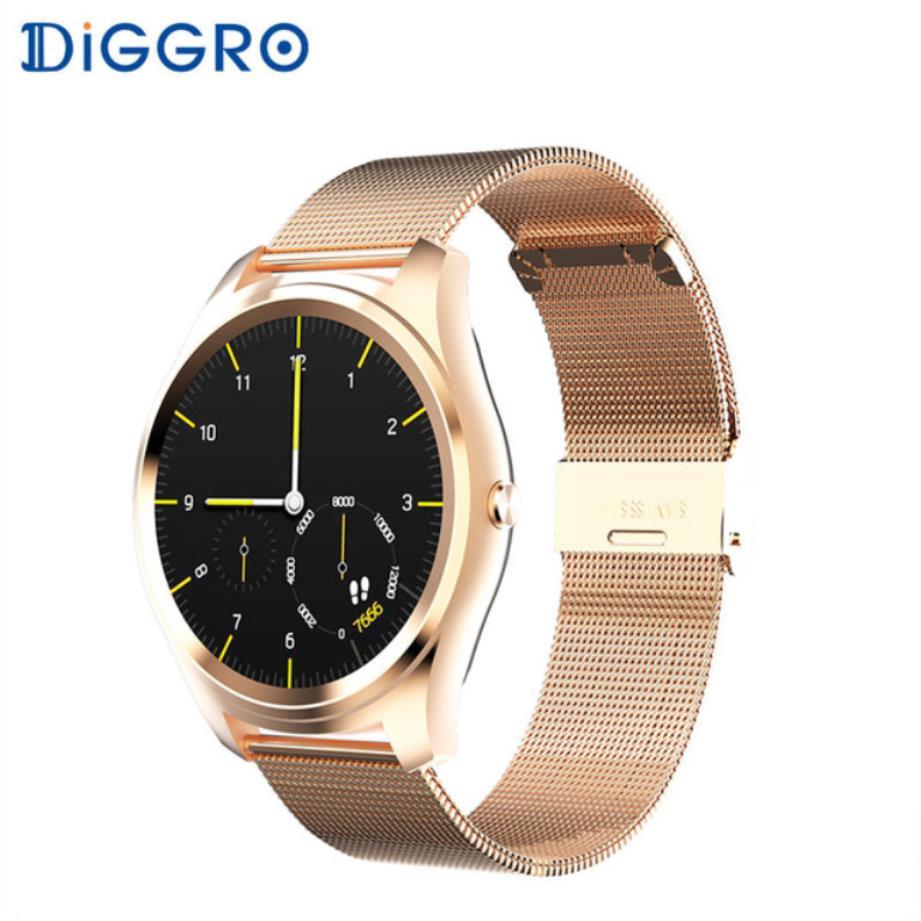 diggro di03 สมาร์ทดู mtk2502c IP67 กันน้ำกล้องรีโมทควบคุมอัตราการเต้นของหัวใจการตรวจสอบข้อความดัน smartwatch iOS Android