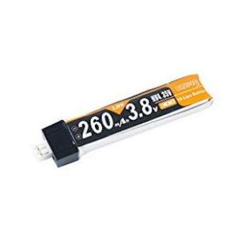 แบตเตอรี่ Crazepony 260mAh HV 1S Lipo Battery 30C 3.8V