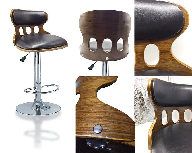 เก้าอี้บาร์ เก้าอี้บาร์สตูล เก้าอี้บาร์สูง ลายไม้ ขนาดยึดสูง 100 X 34 X 41 ซม. Swivel Bar Stool 100 X 34 X 41 CM. เก้าอี้บาร์ เก้าอี้บาร์สตูล เก้าอี้บาร์สูง ลายไม้ ขนาดยึดสูง 100 X 34 X 41 ซม. Swivel Bar Stool 100 X 34 X 41 CM.