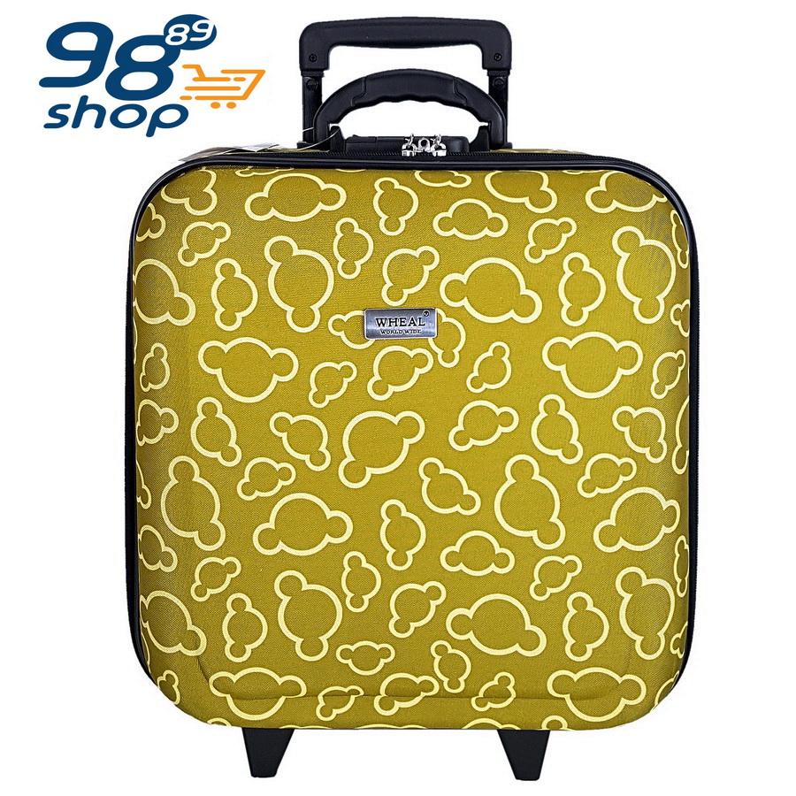 Wheal กระเป๋าเดินทางหน้านูน กระเป๋าล้อลาก 16x16 นิ้ว EN33516 Micky Symbol Anchor