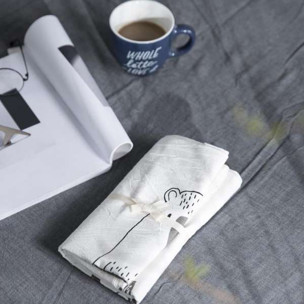 Bông Giặt Nước 100% Cotton Vỏ Gối Một Chiếc 100% Cotton Hoạt Hình Phong Cách Bắc Âu Vài Mùa Hè Mỏng Vỏ Gối 1 Cặp 2