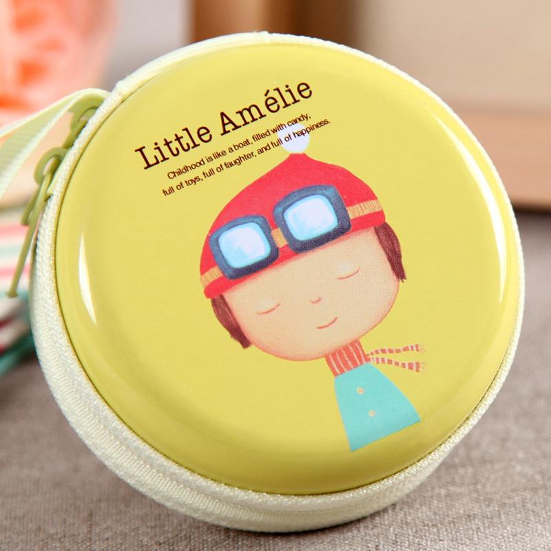 Little Amelie waller กระเป๋าใส่เหรียญ สายชาร์จ หูฟัง ของเล็กๆที่ใส่ได้ Wallet Children Headset Bag Coin Packet