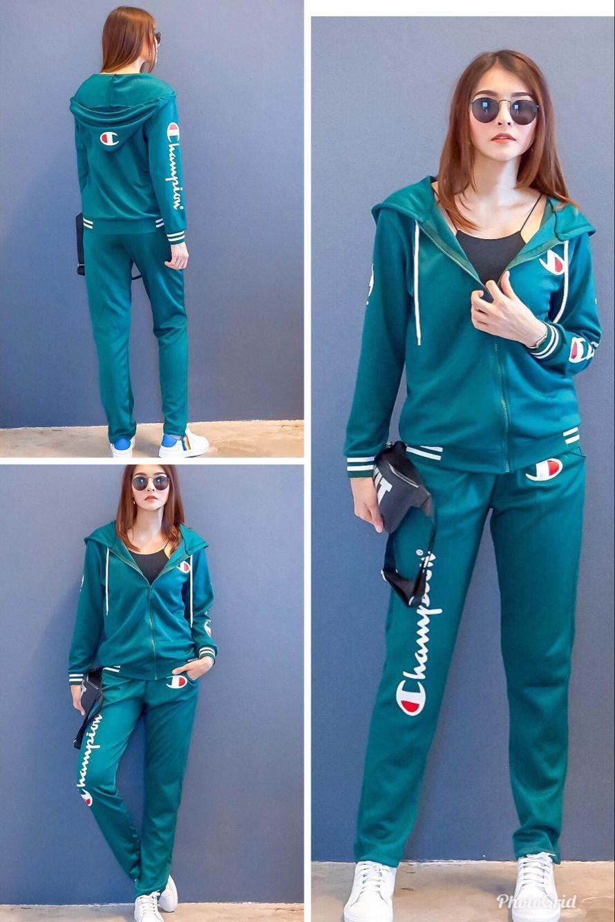 Champion New Fashion casual comfort Women One Set เป็นชุด Champion New Fashion casual comfort Women One Set เป็นชุด