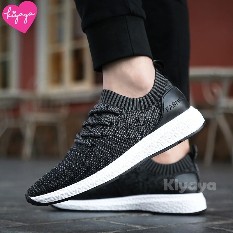 KIYAYA (best seller), Comfort รองเท้าผ้าใบแฟชั่นผู้ชาย ใส่ออกกำลังกายได้ รุ่น TP-MS001 มีสี ดำ และเทา KIYAYA (best seller), Comfort รองเท้าผ้าใบแฟชั่นผู้ชาย ใส่ออกกำลังกายได้ รุ่น TP-MS001 มีสี ดำ และเทา