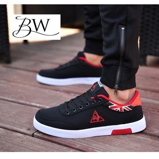 BW รองเท้าผ้าใบผู้ชาย สไตล์ สปอร์ต นุ่มสบาย สไตล์แบรนด์ดัง BW รองเท้าผ้าใบผู้ชาย สไตล์ สปอร์ต นุ่มสบาย สไตล์แบรนด์ดัง