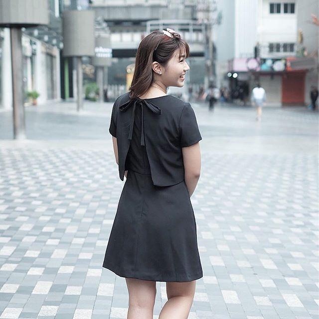 The rose garden เดรสโบว์ Ribbon dress