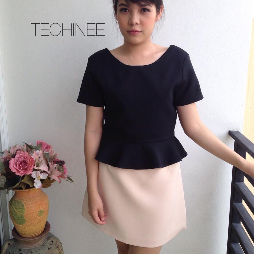 Basic A mini skirt
