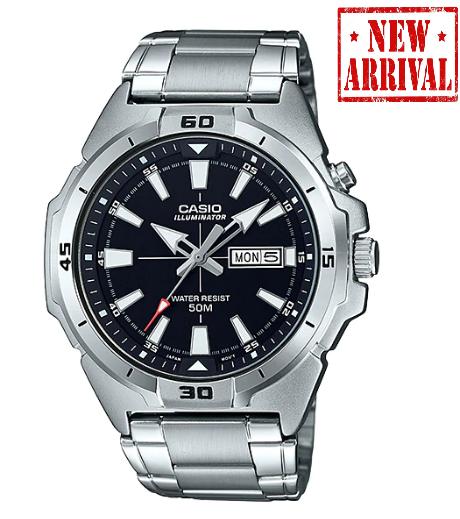 นาฬิกา Casio รุ่น MTP-E203D-1AVDF นาฬิกาผู้ชายสายแสตนเลส หน้าปัดสีน้ำเงิน (สินค้าใหม่) มั่นใจ ของแท้ 100% ประกันศูนย์ 1 ปีเต็ม