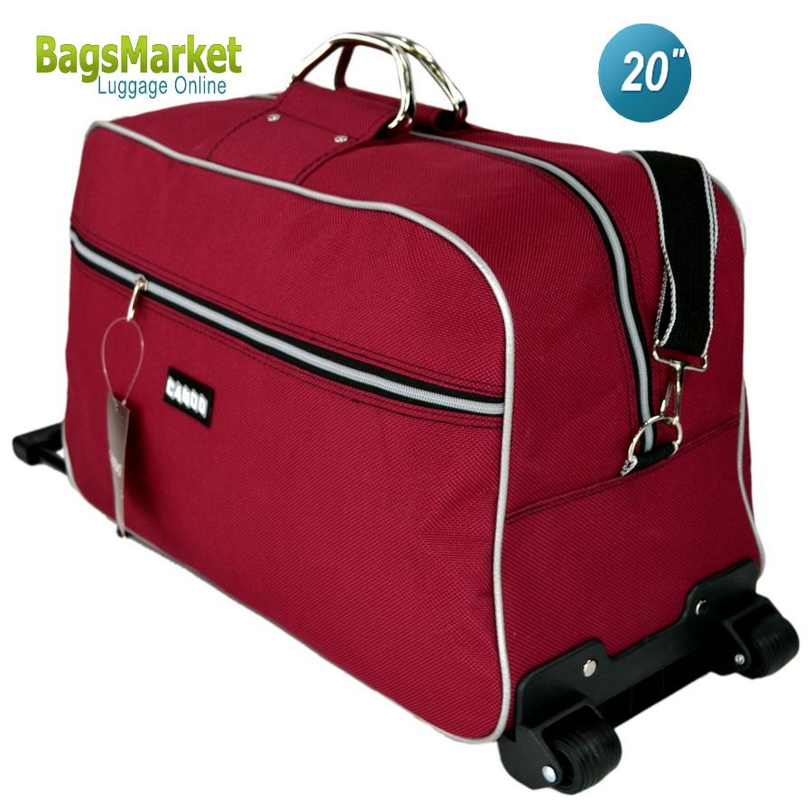 BagsMarket กระเป๋าเดินทาง 20 นิ้ว Cando กระเป๋าเดินทาง กระเป๋าถือ กระเป๋าล้อลาก กระเป๋าสะพาย 20 นิ้ว Code F646420