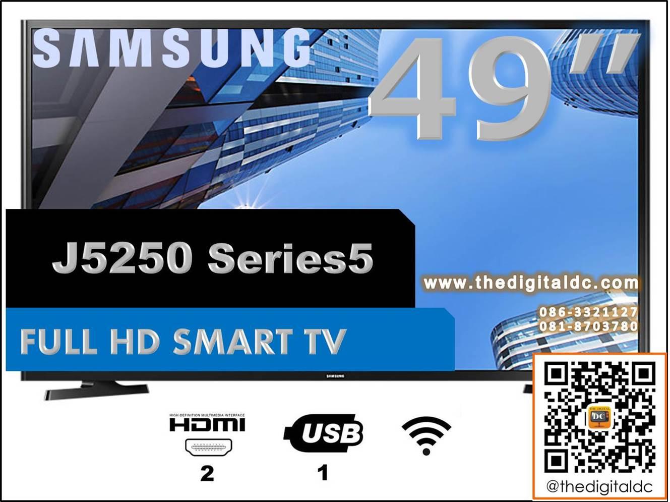SAMSUNG 49” Full HD Flat Smart TV 49J5250 Series 5 (2018) SAMSUNG 49” Full HD Flat Smart TV 49J5250 Series 5 (2018)