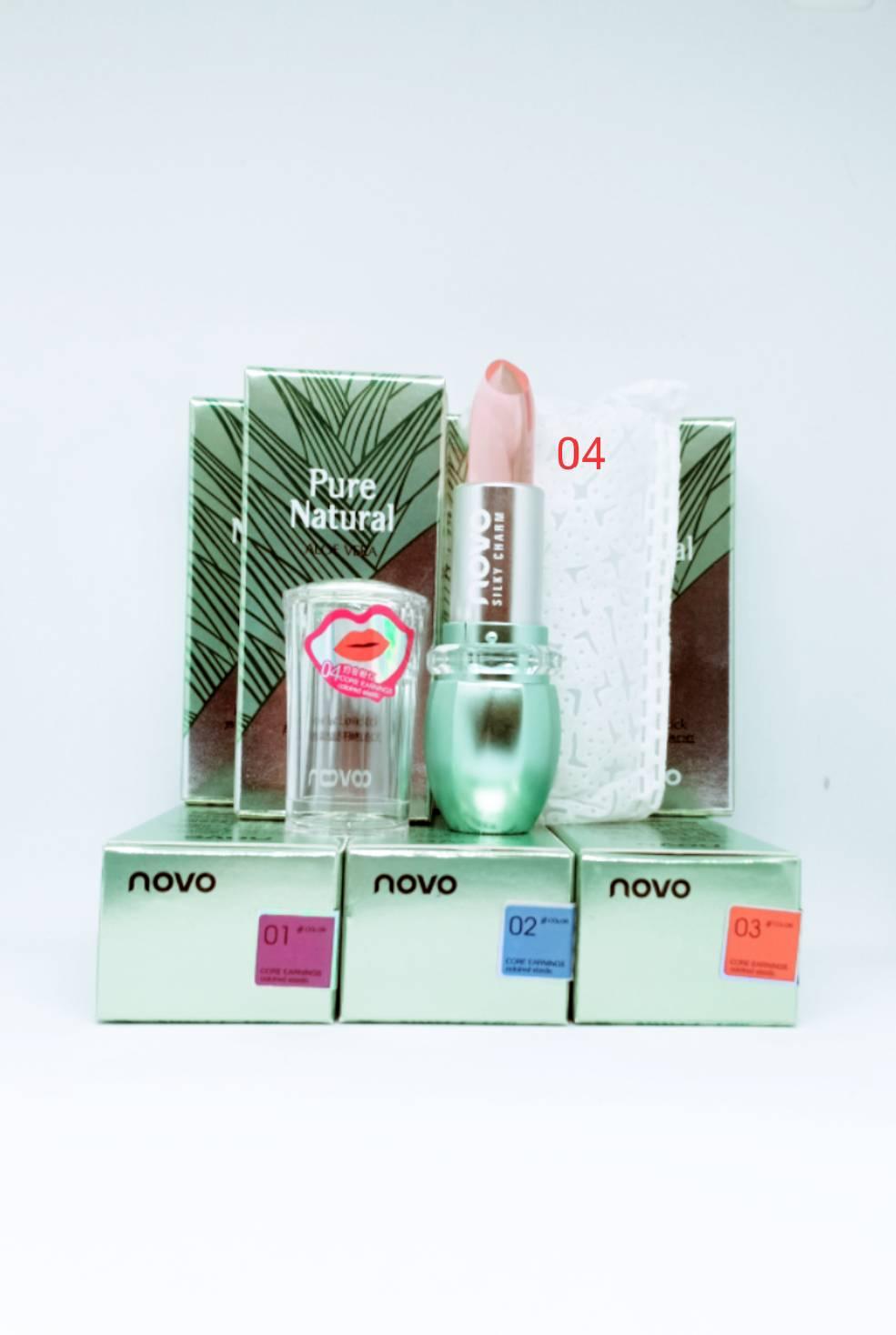 ลิปสติก Lipstick Moisturizing and Moisturizing Brand NOVO ลิปสติก Lipstick Moisturizing and Moisturizing Brand NOVO