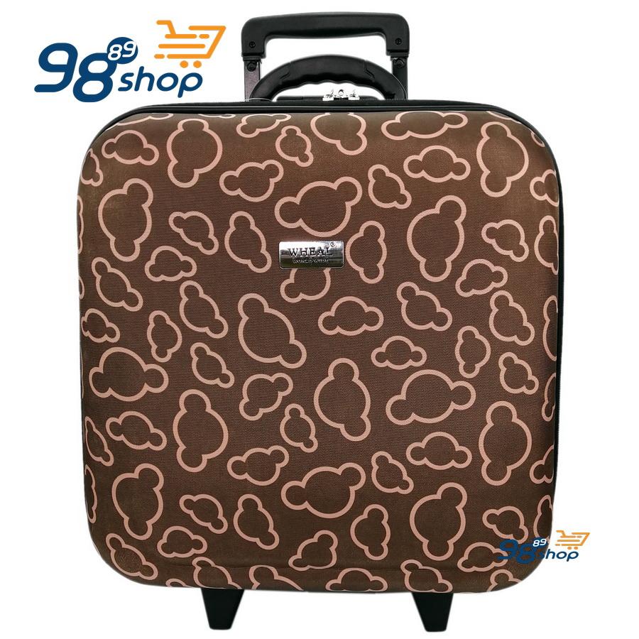 Wheal กระเป๋าเดินทางหน้านูน กระเป๋าล้อลาก 16x16 นิ้ว EN33516 Micky Symbol Anchor