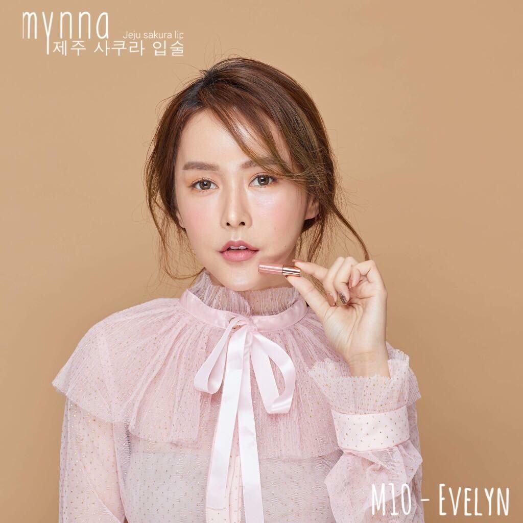 ลิปมินิ Mynna Mini Lipstick ลิปสติก ลิปแมท ลิปพกพา สีทนชัด ปากนุ่ม ชุ่มชื่น ไม่ดำ ไม่แห้ง ไม่ตกร่อง กันน้ำ ขนาด1.2g