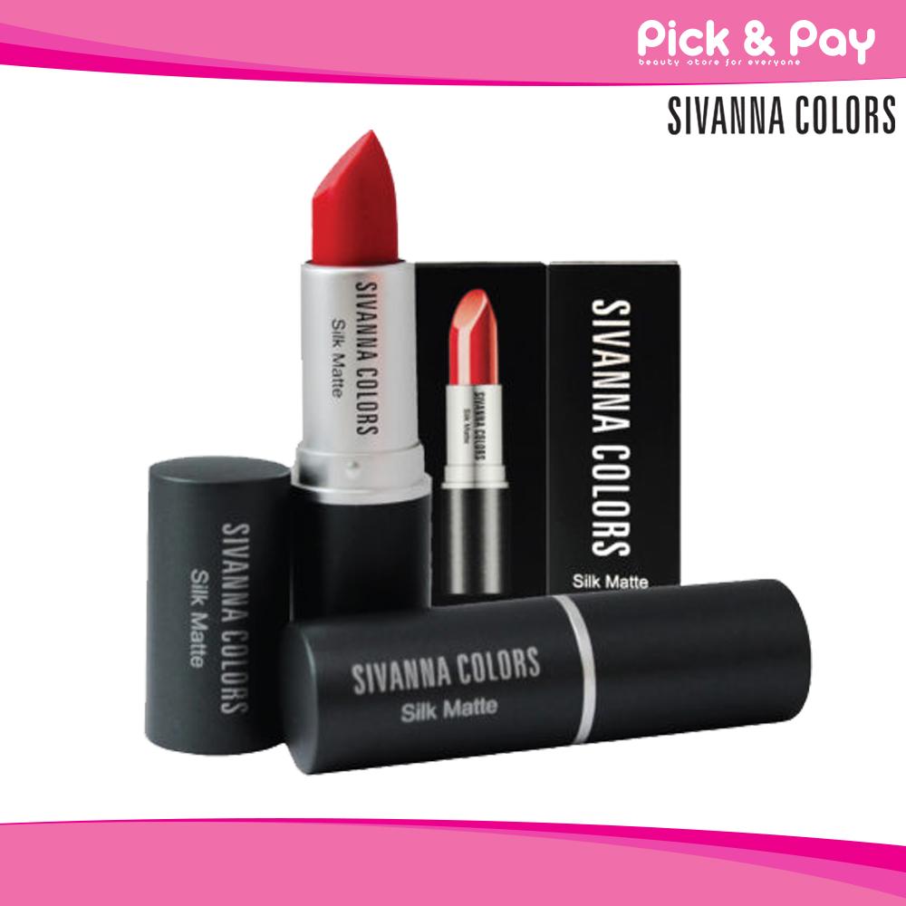 Sivanna Colors Silk Matte Lipstick ลิปสติก ซิเวียน่า เนื้อแมท ติดทนนาน HF360