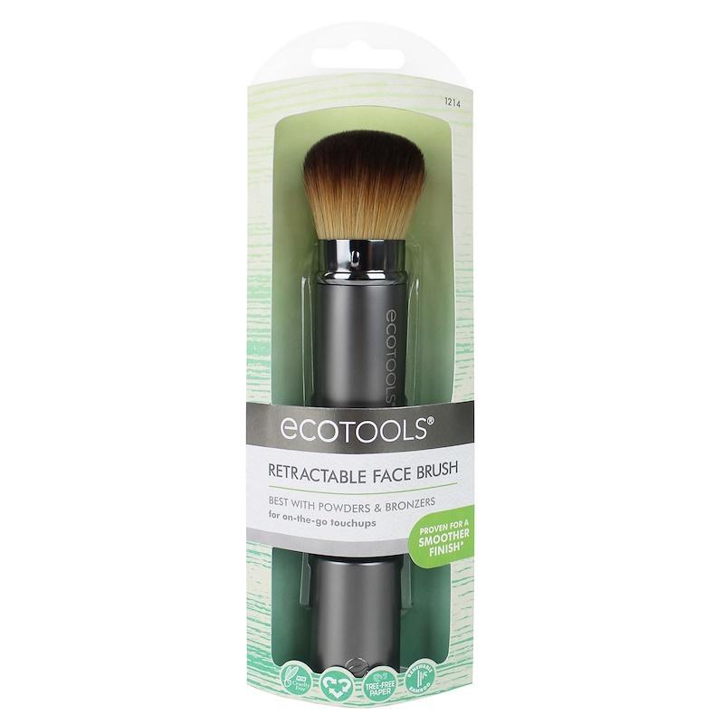 แปรงคาบูกิ ecotools Retractable Kabuki Brush แปรงคาบูกิ ecotools Retractable Kabuki Brush