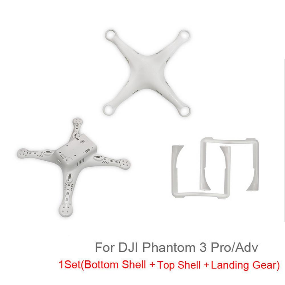 ของเล่นที่ยอดเยี่ยม Body SHELL TOP ผ้าคลุมรถอุปกรณ์ลงจอดสำหรับ DJI Phantom 3 Pro/Adv Drone ของเล่นที่ยอดเยี่ยม Body SHELL TOP ผ้าคลุมรถอุปกรณ์ลงจอดสำหรับ DJI Phantom 3 Pro/Adv Drone