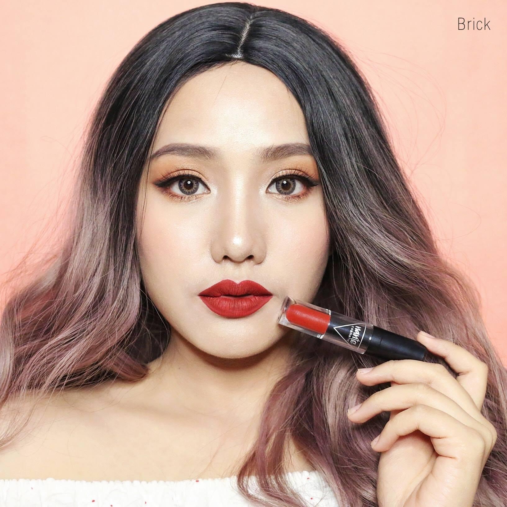 ลิปสติกออแกนิคแท้ 100% Nante Cosmetic ลิปสติกเนื้อดี มีหลายสีให้เลือก