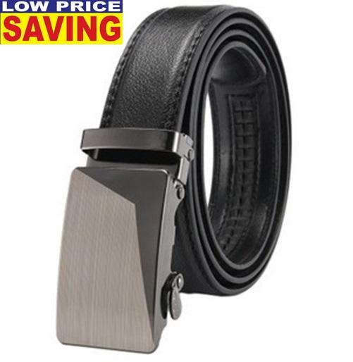 Ladyget (Saving Price) เข็มขัดหนังหัวล็อคอัตโนมัติ เข็มขัดผู้ชาย เข็มขัดสำหรับผู้ชาย เข็มขัดหนัง เข็มขัดหนังระบบหัวล็อคอัตโนมัติ รุ่นKS-04