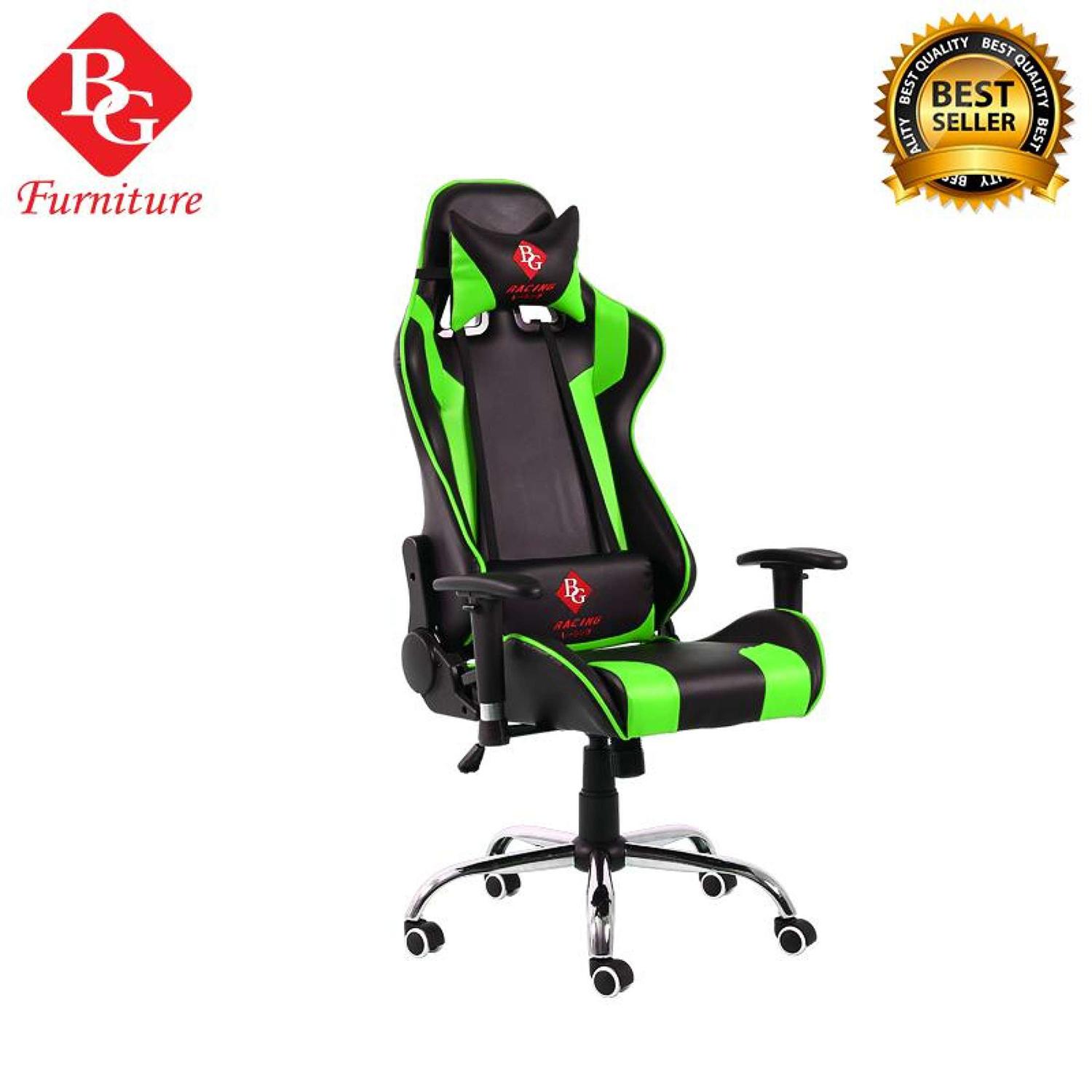 BG เก้าอี้เล่นเกม Raching Gaming Chair รุ่น G1-Red