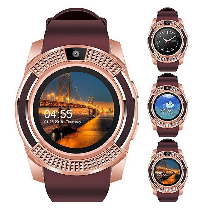 "รุ่นใหม่ 2018" Bluetooth Smart Watch รุ่น V8 นาฬิกาบูลทูธ ใส่ซิมได้โทรได้