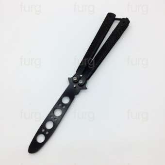 Everdayitems มีดBalisong มีดบาลิซอง มีดฝึกกลมสีดำ มีดควง มีดซ้อม ใบไม่คม Everdayitems มีดBalisong มีดบาลิซอง มีดฝึกกลมสีดำ มีดควง มีดซ้อม ใบไม่คม